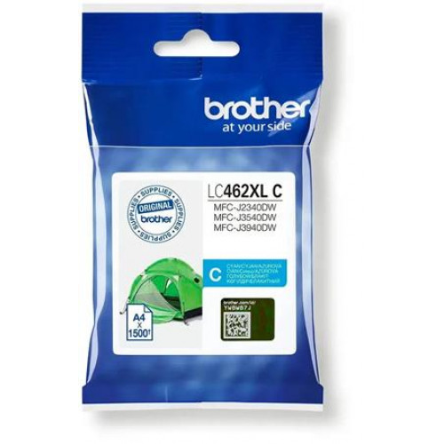 Brother LC462XLC Tintapatron MFC-J3540 nyomtatóhoz cián 1500 oldal