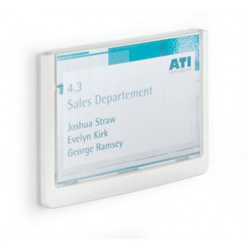 Durable Információs tábla 149x105,5mm CLICK SIGN fehér