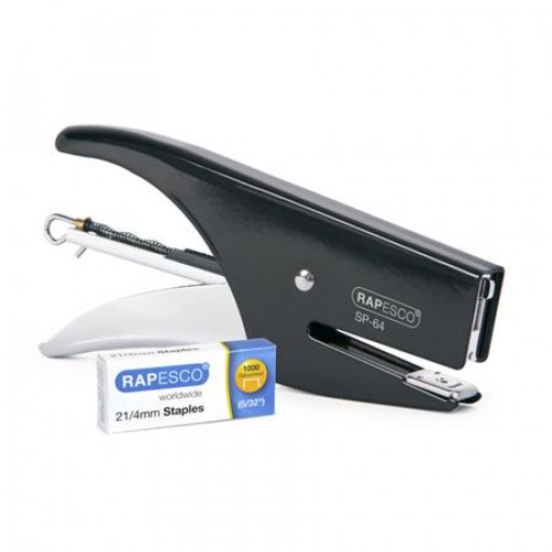 Rapesco Tűzőgép kézi 21/4 12lap SP-64 fekete