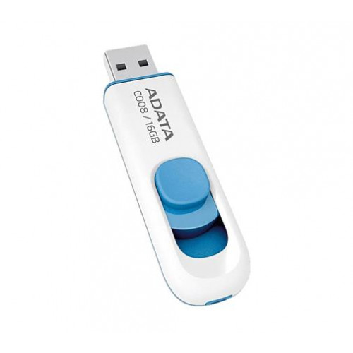 Adata Pendrive 16GB USB 2.0 C008 fehér