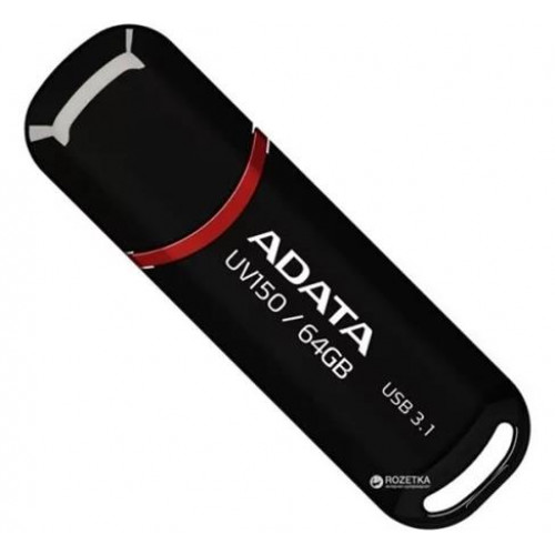 Adata Pendrive 64GB USB 3.2 Gen1 UV150 fekete