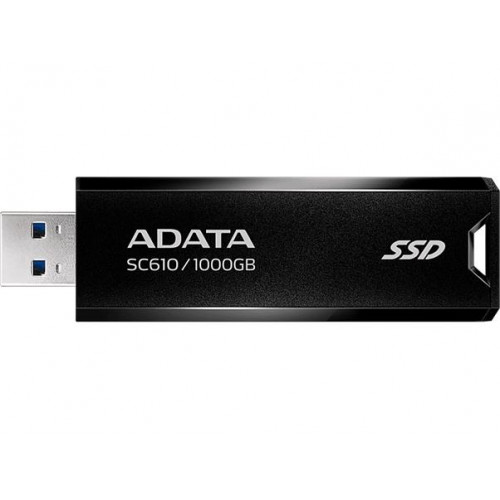 Adata SSD (külső memória) 1TB USB 3.2 500/550MB/s SC610 fekete-piros