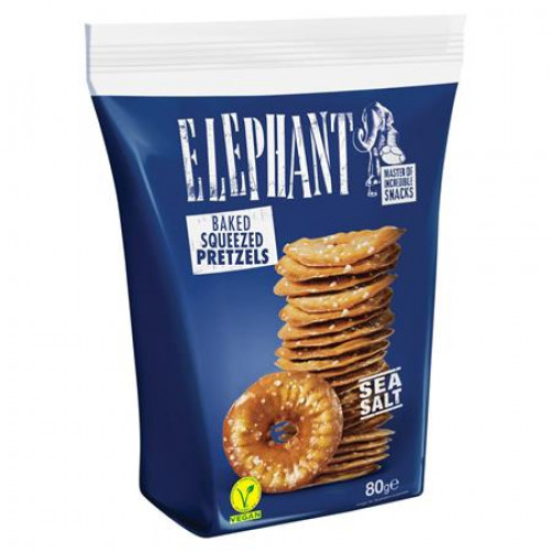 Elephant Chips-tallér 80g sós