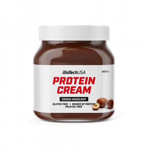 BioTechUSA Kakaó-mogyorókrém Protein Cream 400g