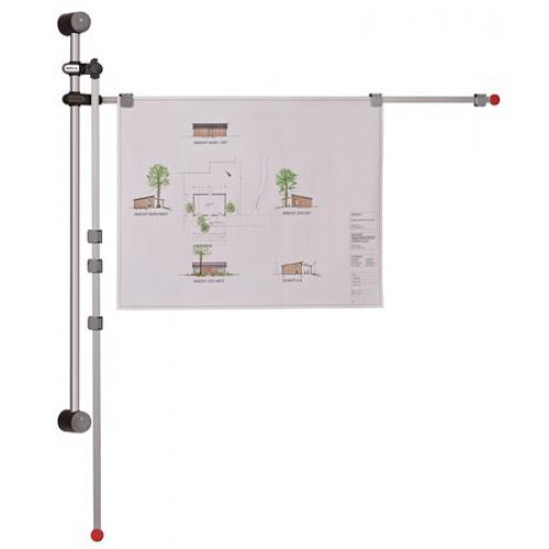 Maul Bemutatótábla tartó fali forgatható