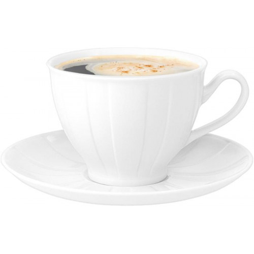 Rotberg Kávéscsésze+alj fehér 25cl 6db-os szett Oslo
