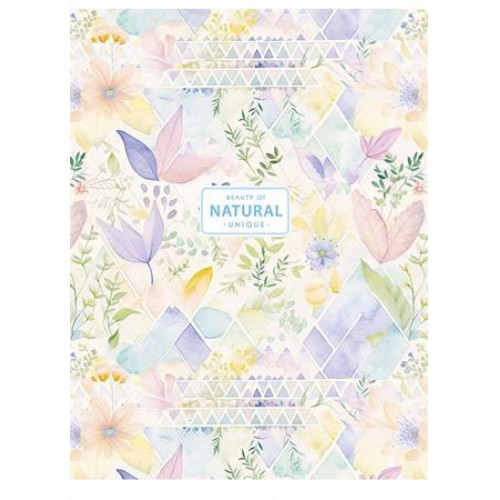 Shkolyaryk Füzet tűzött A5 vonalas 48lap Natural vegyes