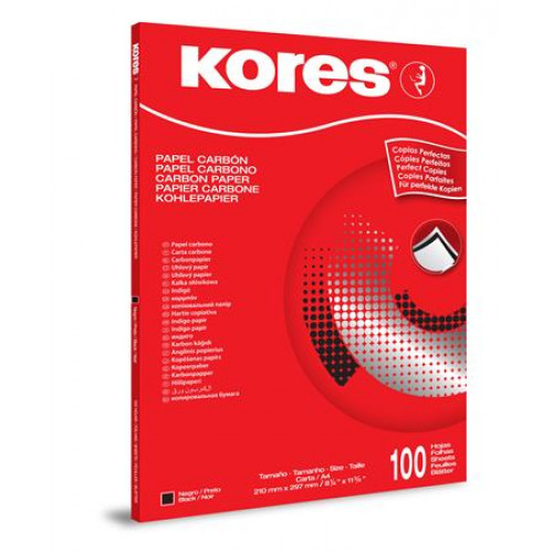 Kores Indigó A4 gépi 100lap fekete