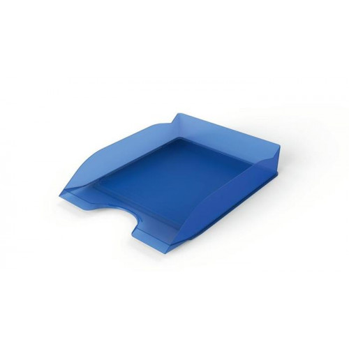 Durable Irattálca műanyag Basic áttetsző kék