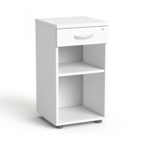 Mayah Szekrény asztalmagas fiókos nyitott polcos Freedom SV-14 fehér