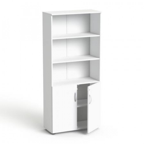 Mayah Szekrény 5 rendező magas kombinált polcos Freedom SV-04 fehér