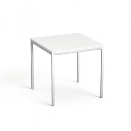 Mayah Általános asztal fémlábbal 75x75cm Freedom SV-37 fehér