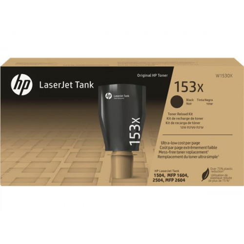 HP W1530X Lézertoner Laserjet Tank 1504 2504 nyomtatókhoz 153X fekete 5k