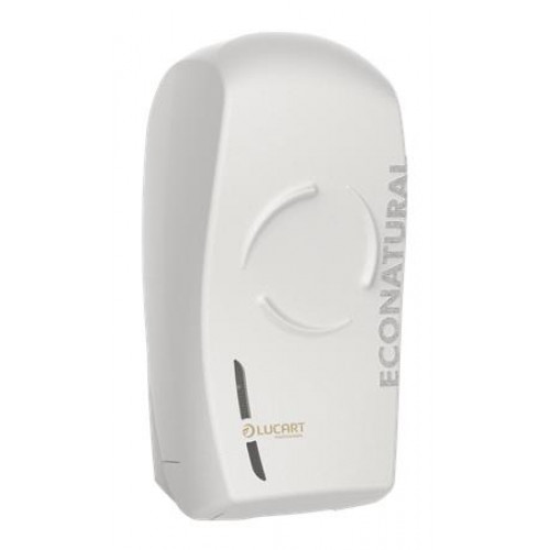 Lucart Toalettpapír adagoló hajtogatott toalettpapírhoz 32,8x16,5x13,8cm EcoNatural Flow Bulk Pack fehér