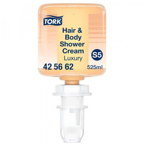 Tork Krémtusfürdő és sampon 0,525l S5 rendszer Premium Mini Luxus borostyán (425662)