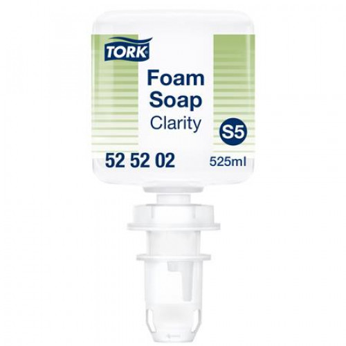 Tork Habszappan 0,525l S5 rendszer Mini Clarity átlátszó (525202)