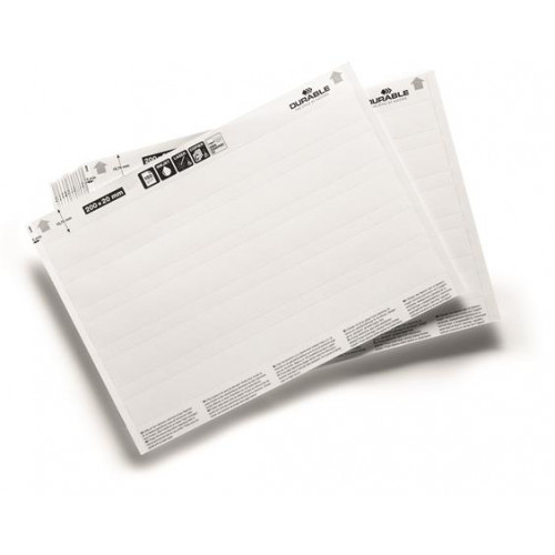 Durable Betétlap 200x17mm fehér