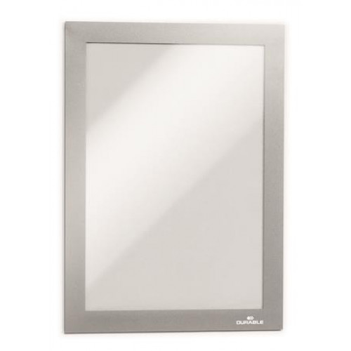Durable Infokeret A5 mágneses DURAFRAME MAGNETIC ezüst