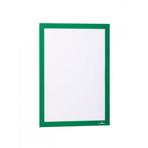 Durable Infokeret A4 öntapadó háttal DURAFRAME zöld