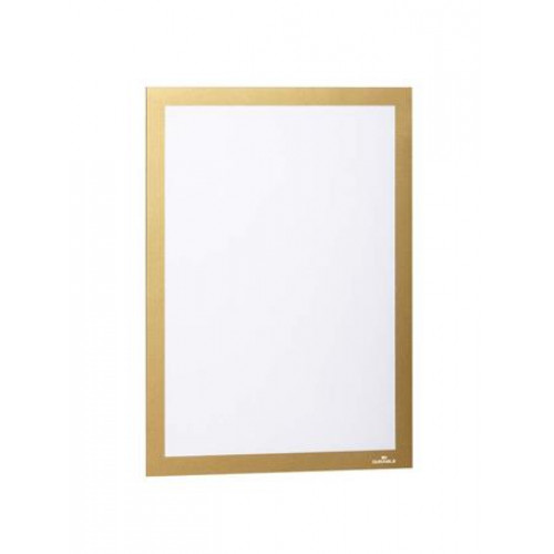 Durable Infokeret A4 öntapadó háttal DURAFRAME arany