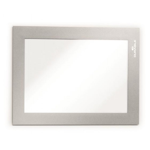 Durable Infokeret A6 mágneses DURAFRAME MAGNETIC ezüst