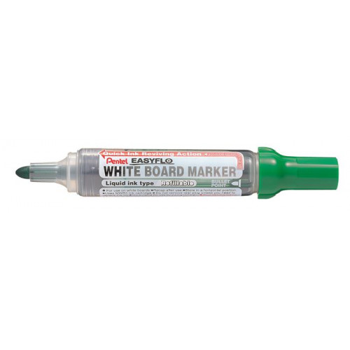 Pentel Táblamarker 6mm kúpos hegy Easyflo zöld