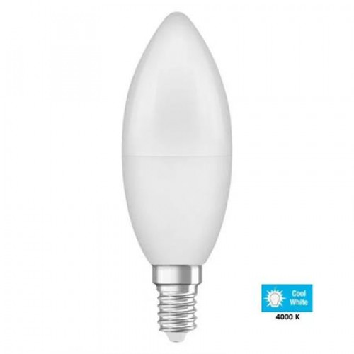 Osram LED izzó E14 gyertya B38 7W 806lm 4000K (HF) Value