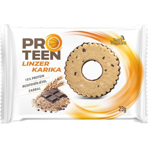 Proteen Linzer karika 23g rizsfehérjével és zabbal