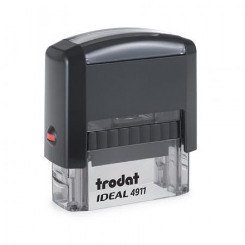Trodat Bélyegző Ideal 4911 fekete ház fekete párnával