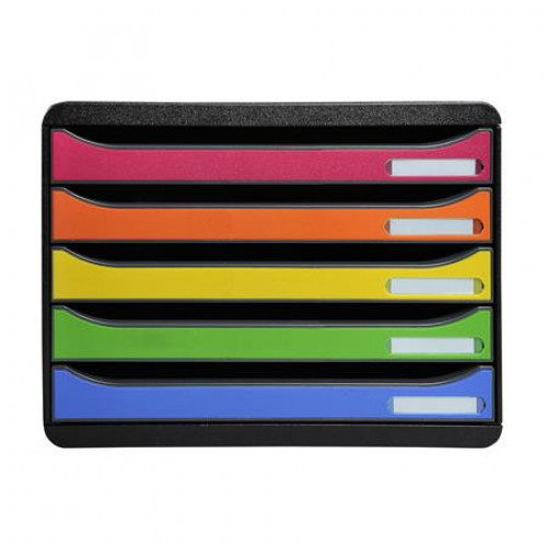 Exacompta Irattároló műanyag 5 fiókos Big-Box Plus Horizon Iderama