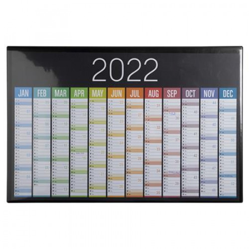 Exacompta Könyökalátét PVC 375x575mm KreaCover fekete