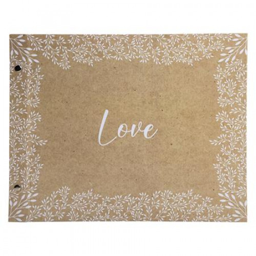 Exacompta Fotóalbum csavarozott gerincű 37x29cm 20lap Kraft