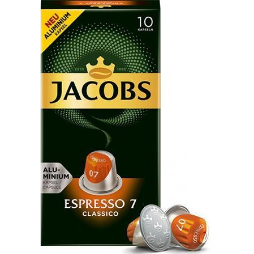 Kávékapszula 10db Nespresso kompatibilis Douwe Egberts Espresso 7 Classico