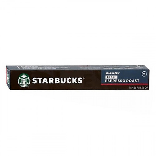 Starbucks Kávékapszula 10db Nespresso kompatibilis Espresso Roast koffeinmentes