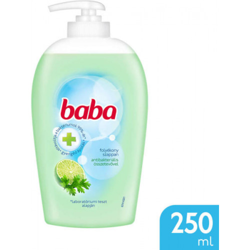 Baba Folyékony szappan 0,25L antibakteriális hatású lime