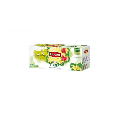 Lipton Herba tea 20x0,9g hársfa-málna