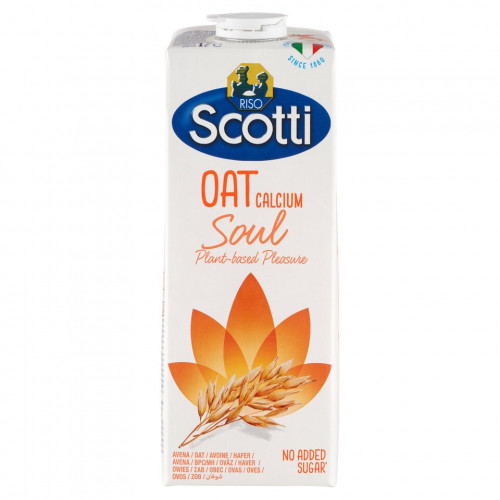 Riso Scotti Növényi ital 1l zabital cukormentes bio calciummal