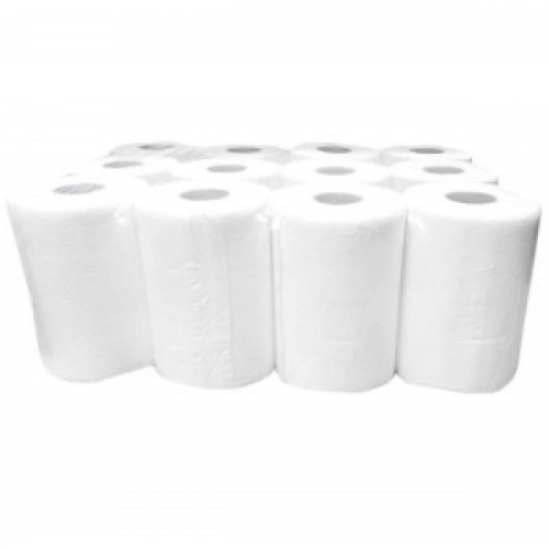 Kéztörlő tekercses 2 rétegű 14cm Millena hófehér