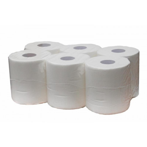 Kéztörlő tekercses 2 rétegű 19cm Millena törtfehér