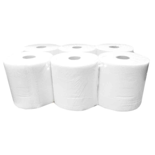 Kéztörlő tekercses 2 rétegű 19cm Millena hófehér