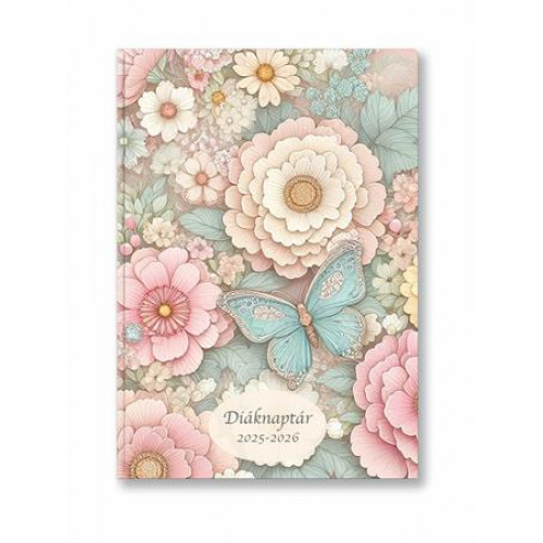 Toptimer Diáknaptár 2025/2026 tanév B6 heti Vintage