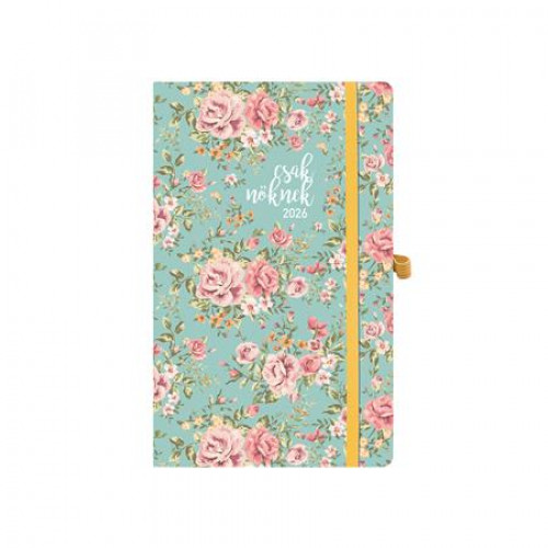 Toptimer Naptár tervező A5 heti Csak Nőknek romantik (2026)