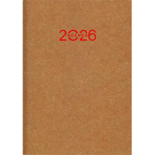 Dayliner Naptár tervező A5 heti Animal Gazelle-okker (2026)