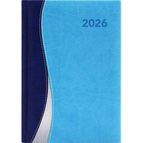 Dayliner Naptár tervező A5 heti Dubai kék-világoskék (2026)