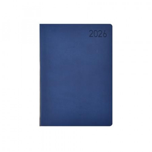 Toptimer Naptár tervező B6 heti Madeira kék-narancs (2026)