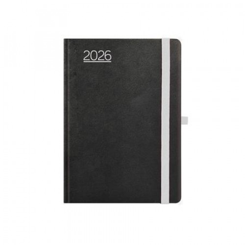 Toptimer Naptár tervező B6 heti Nero fekete-szürke (2026)