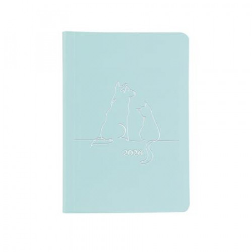 Toptimer Naptár tervező B6 heti Pastel kék (2026)