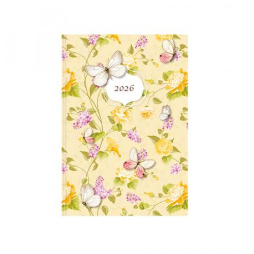 Toptimer Naptár tervező A5 heti Joy pillangó (2026)