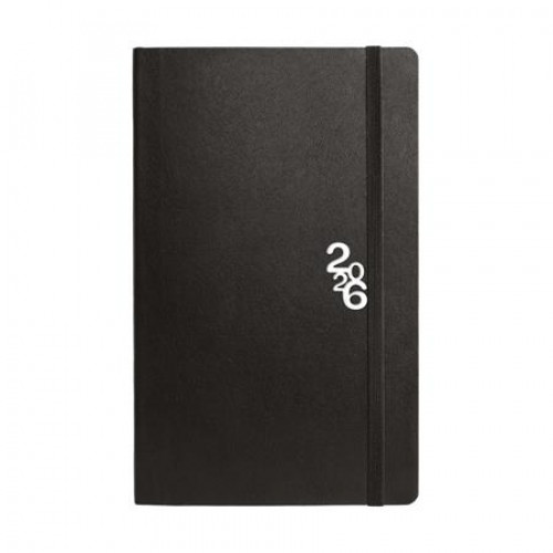 Toptimer Naptár tervező A5 heti Rainbow fekete (2026)