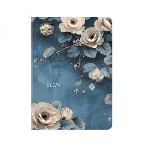 Toptimer Naptár tervező B6 napi Joy fehér rózsa (2026)